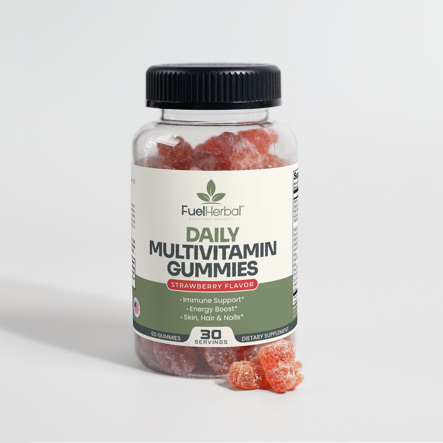 FuelHerbal™ Daily Multivitamin Gummies