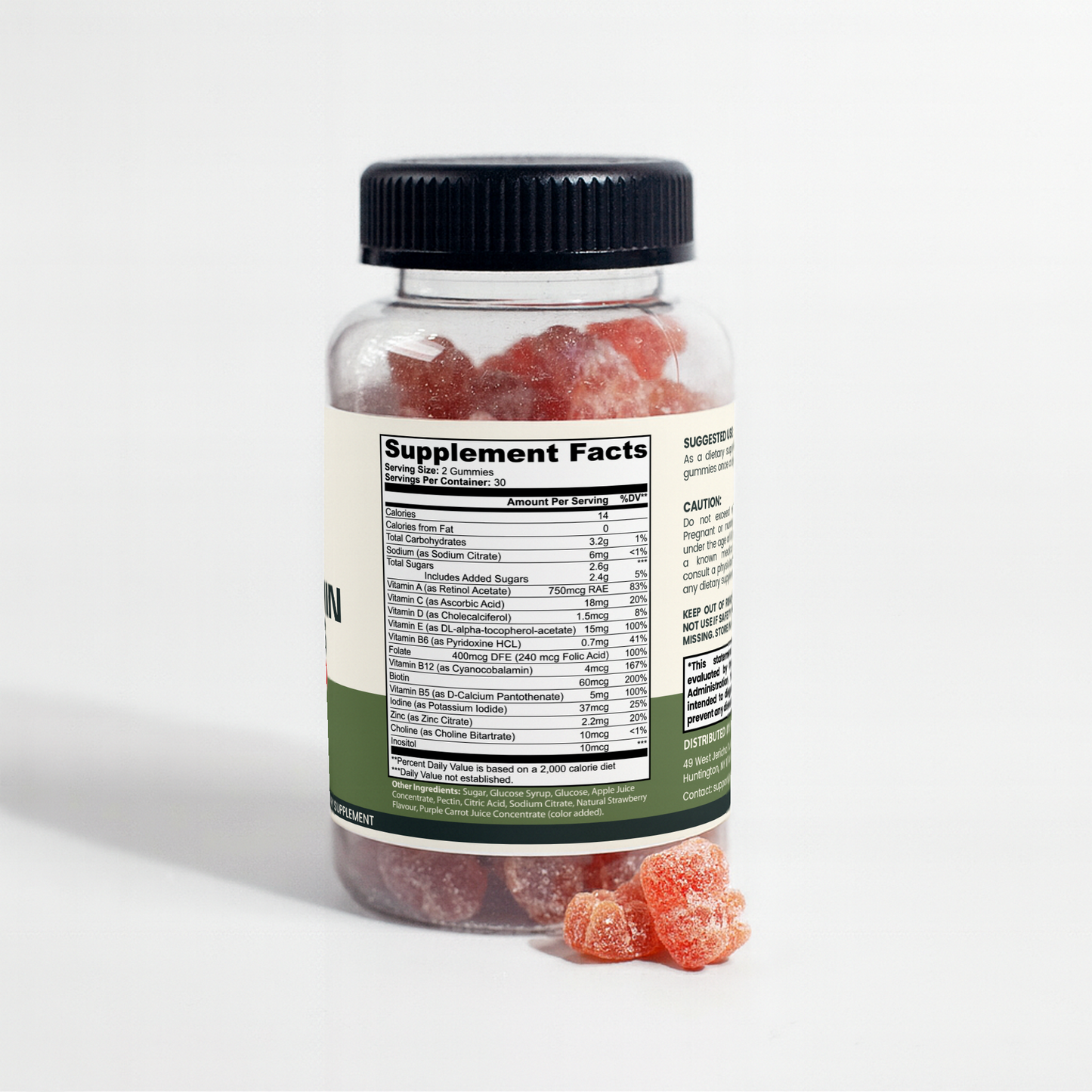 FuelHerbal™ Daily Multivitamin Gummies