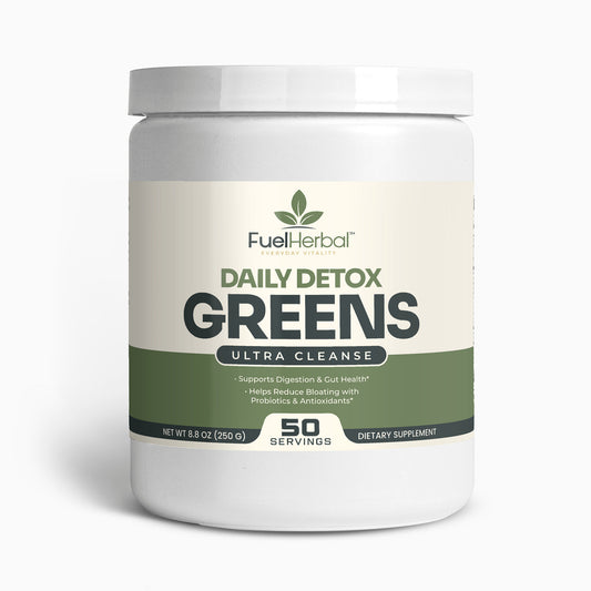 FuelHerbal™ Daily Detox Greens – Ultra Cleanse (50 Servings)